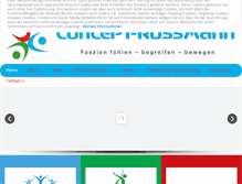 Tablet Screenshot of concept-rossmann.com